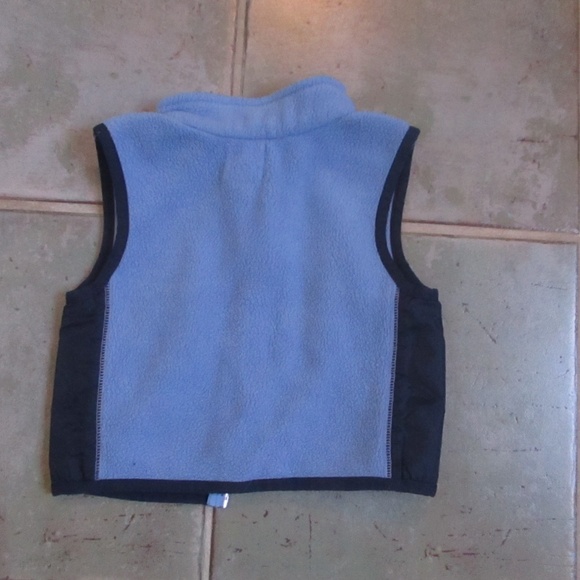 Gap Blue Boy Fleece Vest Size 3-6 Months - Picture 3 of 4